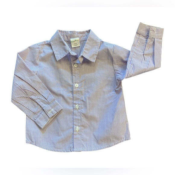 As new! Starting out boy’s set (button down shirt, pants) 12M - Picture 2 of 6